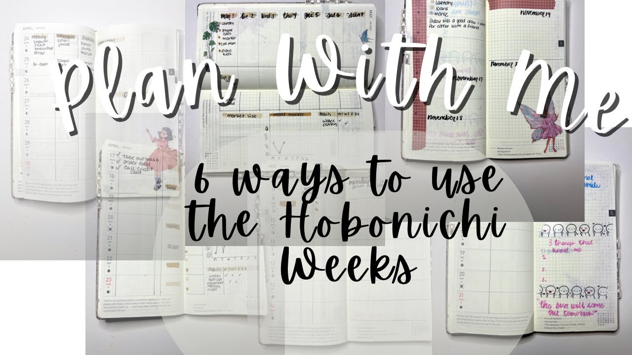 6 Ways To Use Your Hobonichi Weeks | Plan With Me