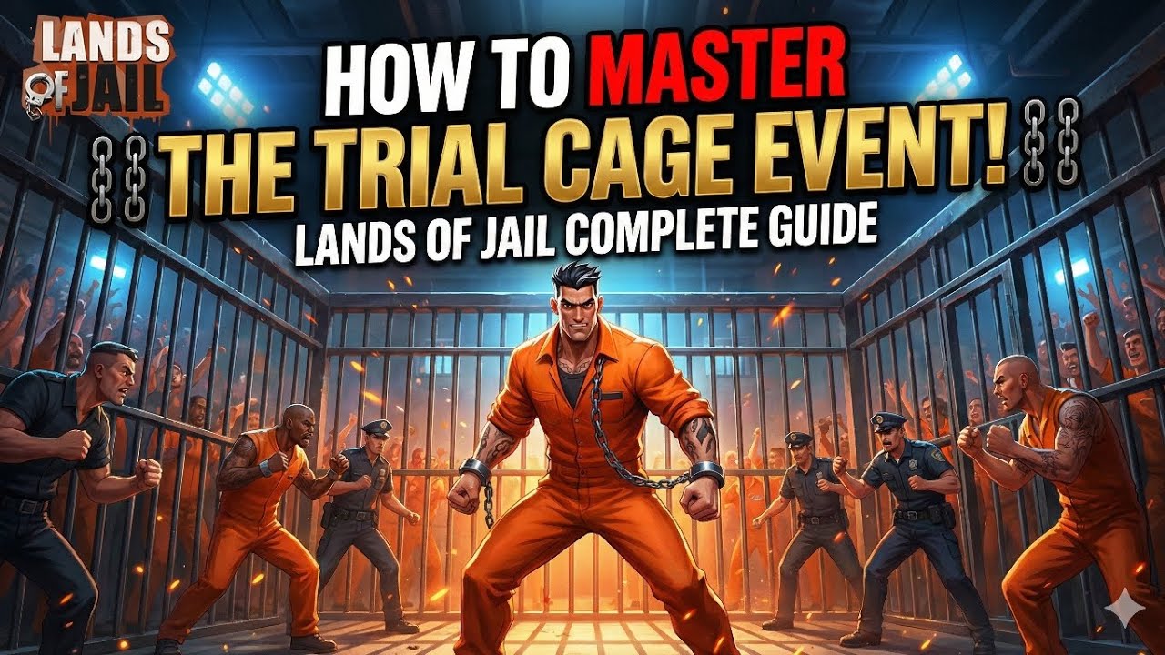 How to Master the Trial Cage Event! ⛓️ Lands of Jail Complete Guide