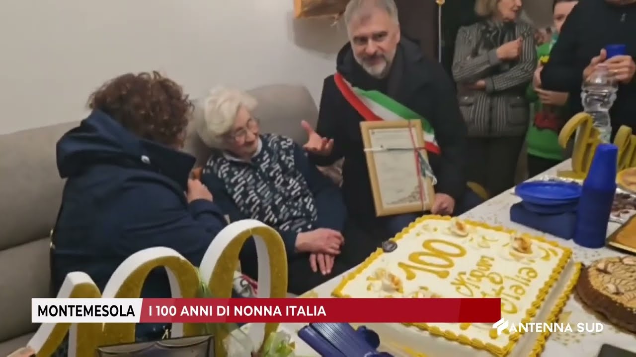 16 FEBBRAIO 2025 - MONTEMESOLA (TA) - I 100 ANNI DI NONNA ITALIA