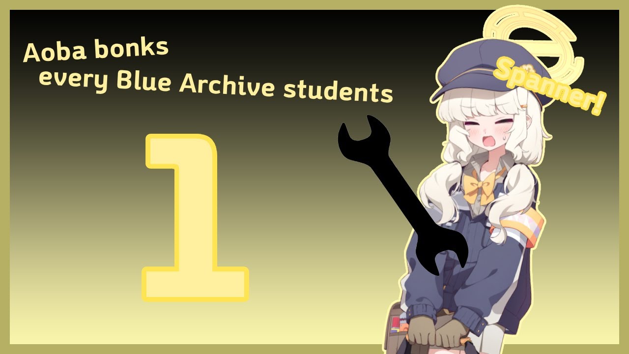 [Blue Archive] Aoba bonks every Blue Archive students! 1