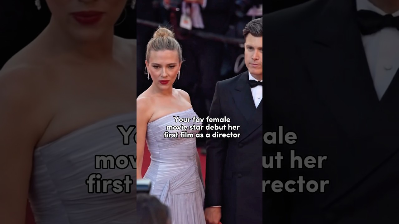 Scarlett Johansson Debut as A Director For A New Film At The #cannesfilmfestival