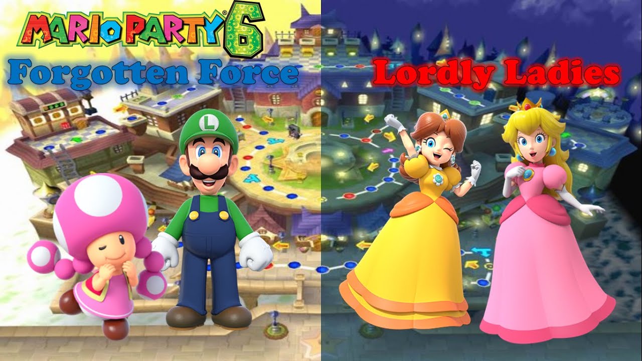 Mario Party 6 - Forgotten Force vs Lordly Ladies - Faire Square