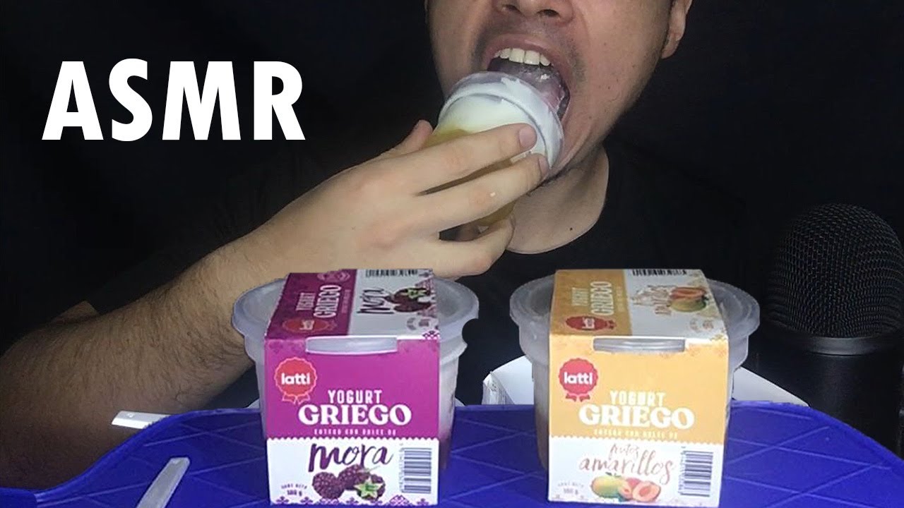 ASMR LAMIENDO YOGURT + STORY TIME: AMIGO CONCHUDO | ASMR EN ESPAÑOL