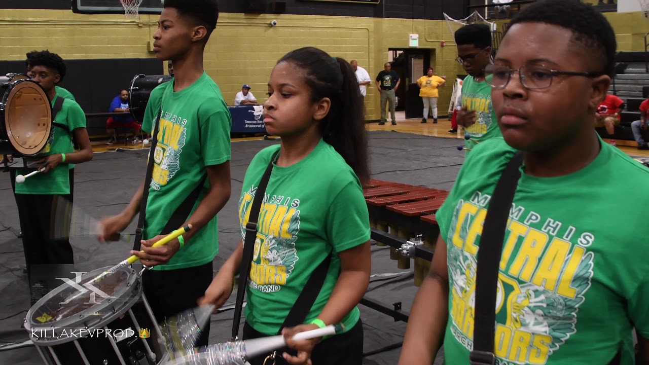 Central High School's Percussion Section @ the 2019 Battle of the Drummers