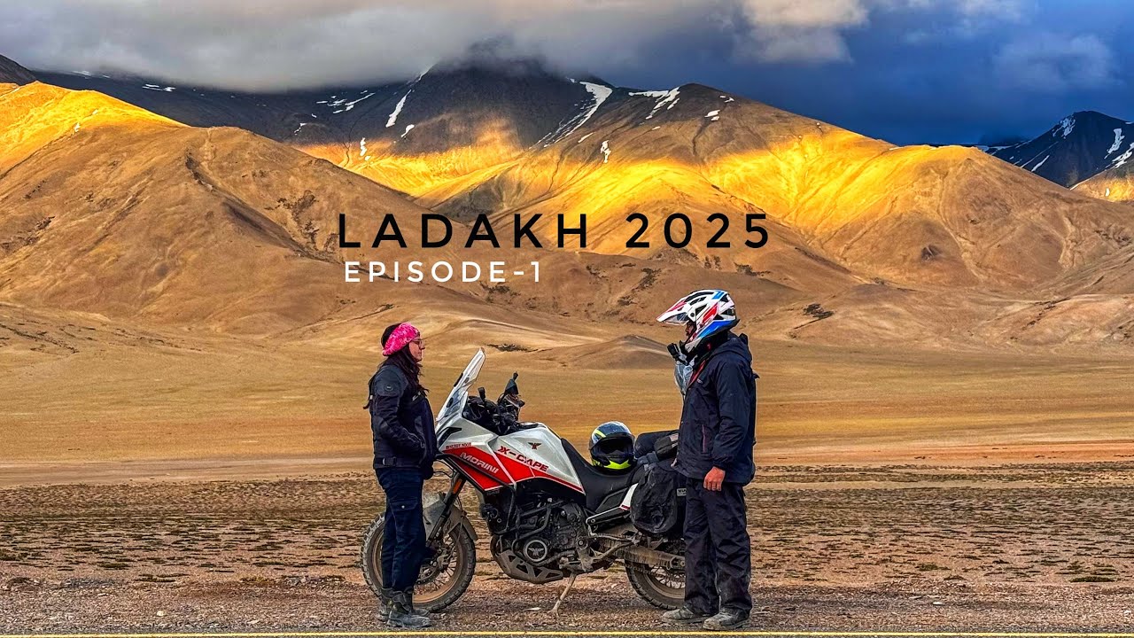 EP-1 Ladakh 2025: Delhi to Sissu  || Moto Morini XCape 650X