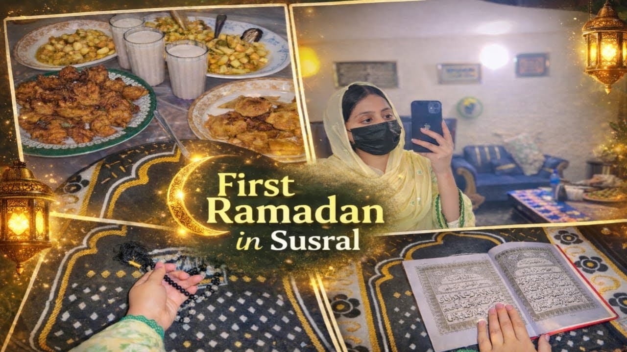 My First Ramadan in Susral ❤️| Sehri to iftari vlog | Family Vlog 