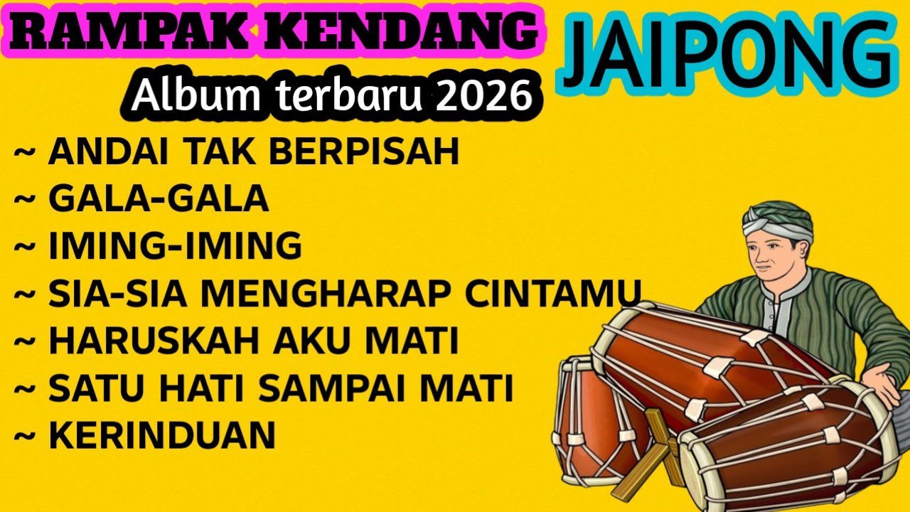 KENDANG RAMPAK JAIPONG VIRAL TERPOPULER 2026 PALING DICARI DAN ENAK BUAT SANTAI