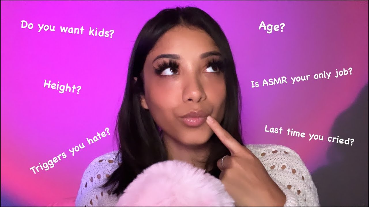 ASMR| Q&A❓Answering Your Questions (clicky whispers)