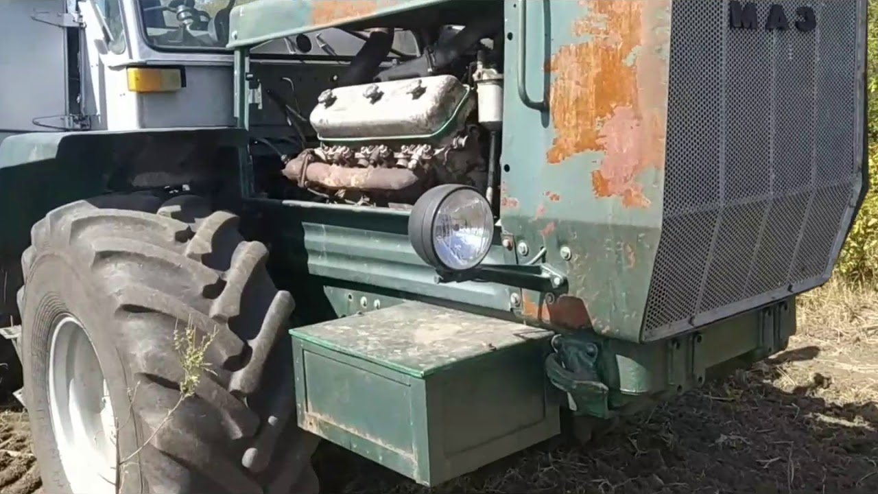 Установка турбины на трактор Т-150 с двигателем ЯМЗ 236