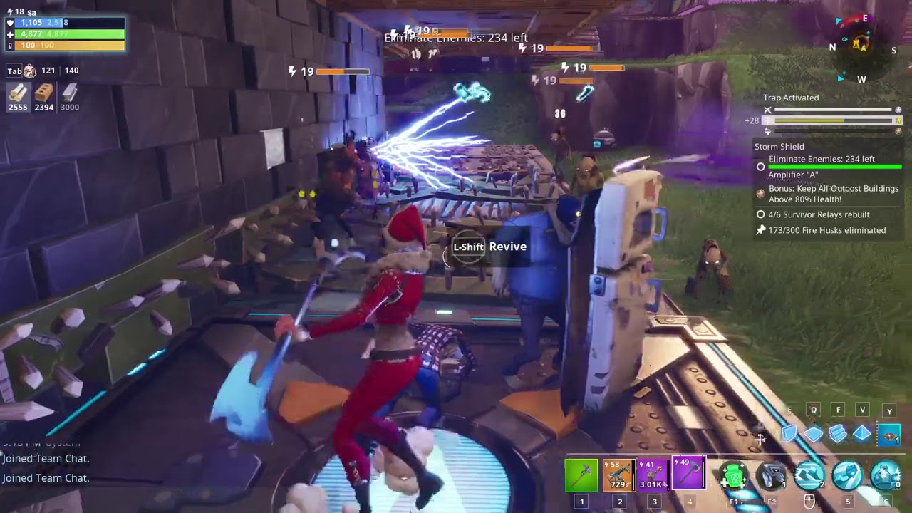 Fortnite Stonewood SSD 9 solo ( with Defenders)