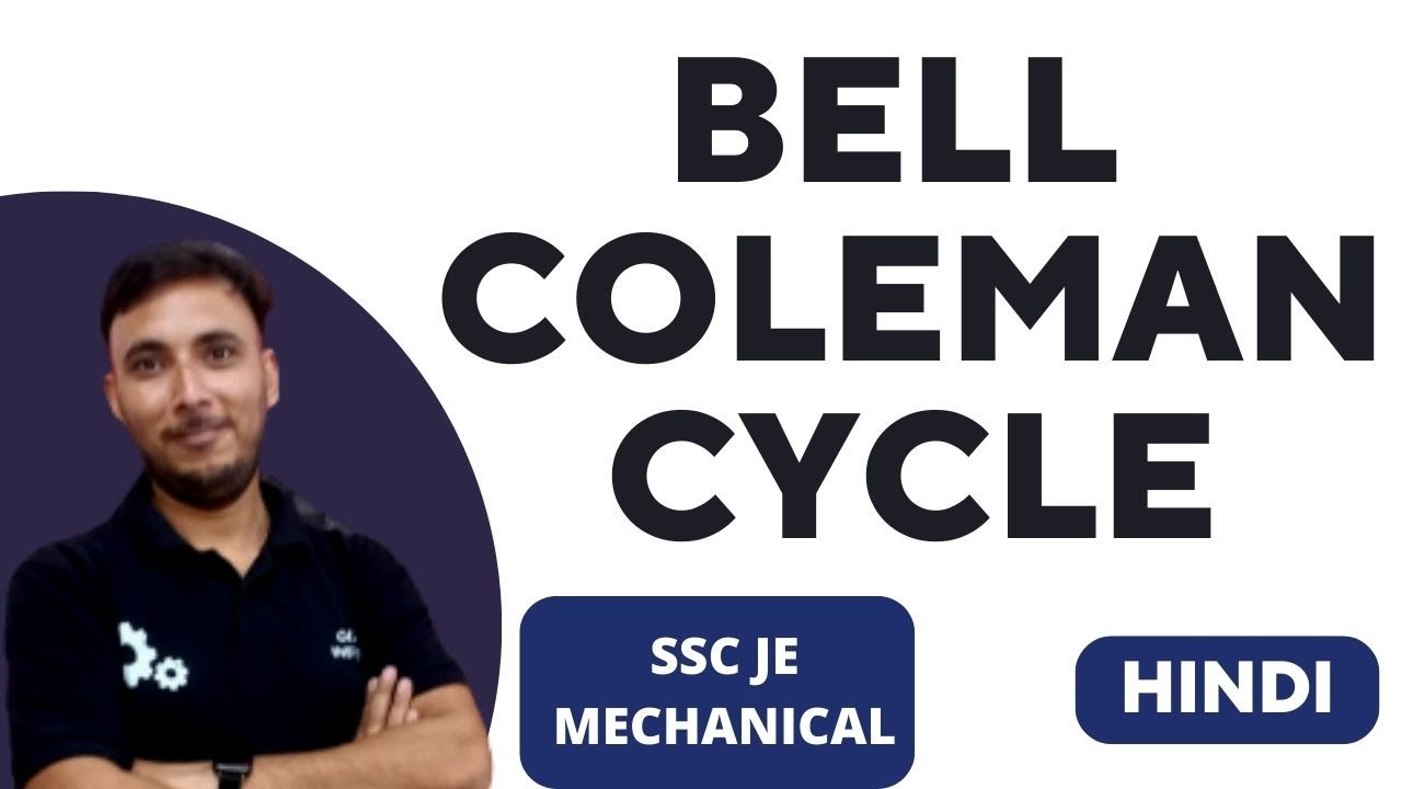 Bell Coleman cycle || SSC JE Mechanical