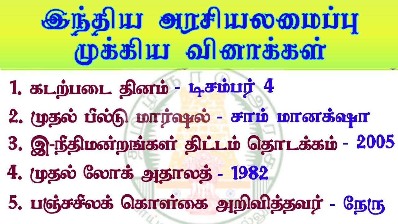 🎯Group 4 Polity - இன்னும் 24 நாட்கள் | Polity Important Questions Tamil | TNPSC