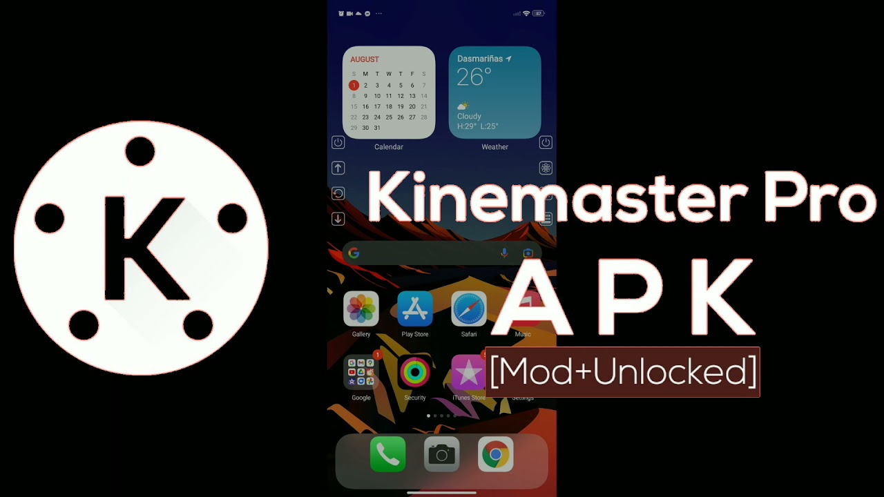 Kinemaster Pro ( Premium Unlock ) for free