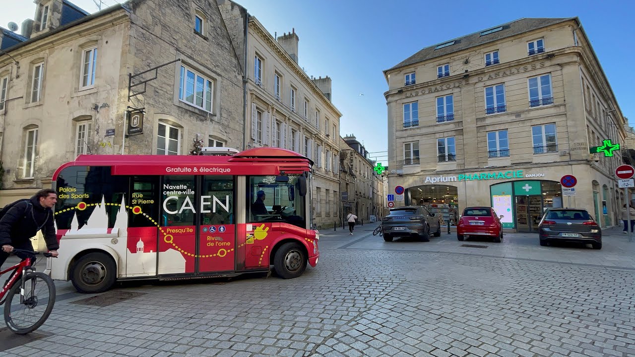 🇫🇷 Normandy’s Caen Town Walking Tour [4K 60fps]