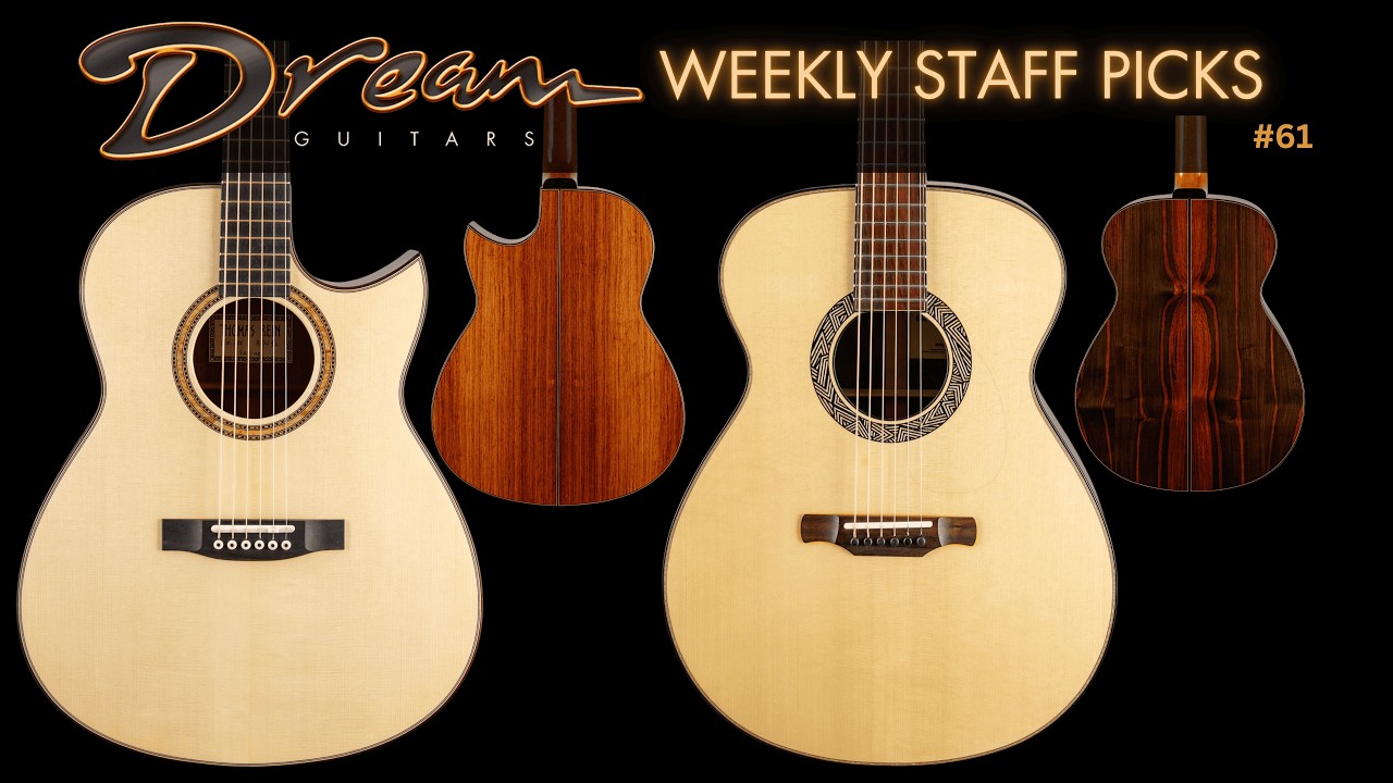 Dream Guitars Weekly Staff Picks - No.61   #acousticguitar #guitardemo #guitarreview