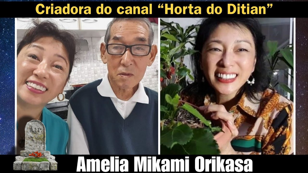 Túmulo e homenagem a youtuber Amélia Mikami, criadora do canal 