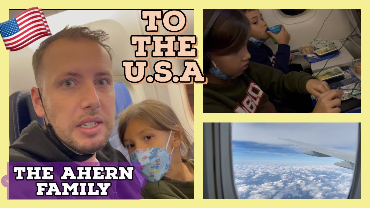 THE BIG FLIGHT ✈️ OFFICIALLY IN THE U.S.A!  - Japan to Houston, TX