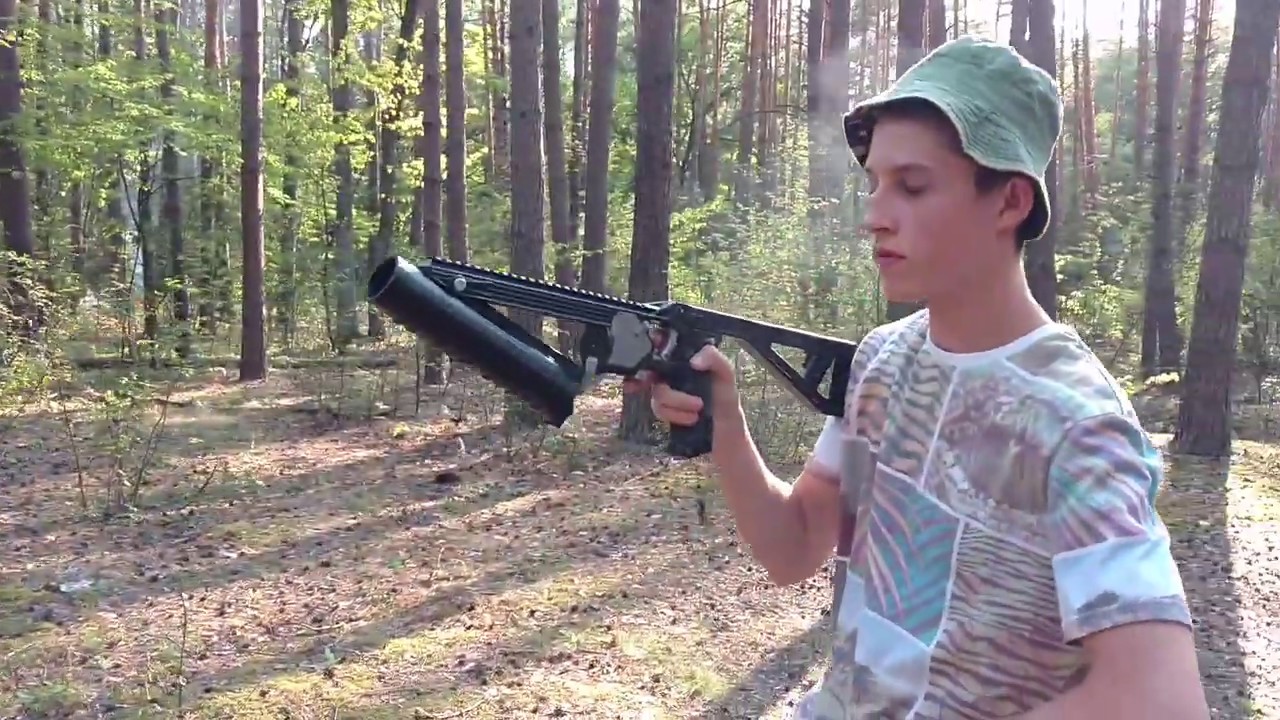 3D printed 37mm  Launcher (blog link below)