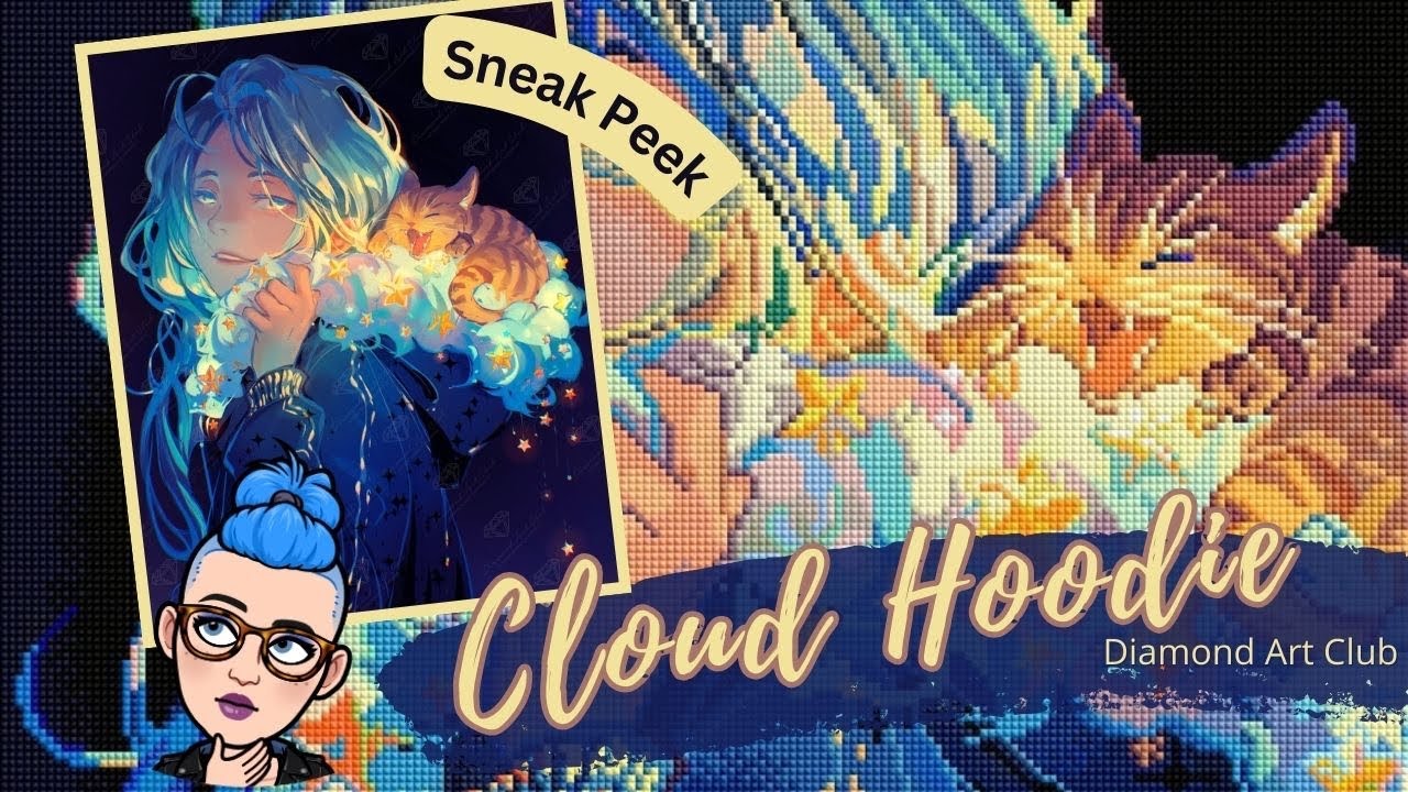 Cloud Hoodie von YuumeiArt | Diamond Art Club Sneak  Peek 