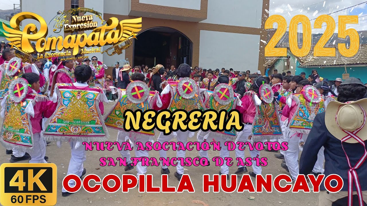 NEGRERIA EN HONOR A SAN FRANCISCO DE ASIS OCOPILLA 2025