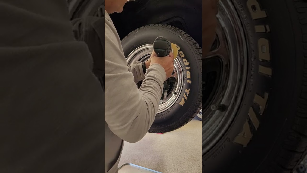 BF Goodrich T/A tires raised white letter restoration