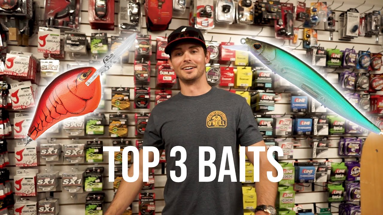 Top 3 BAITS for March Fishing!