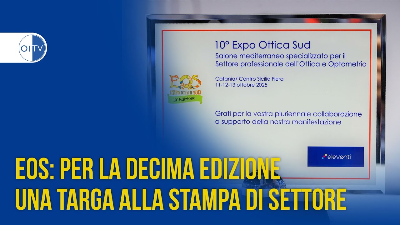 Expo Ottica Sud premia stampa di settore e Federottica