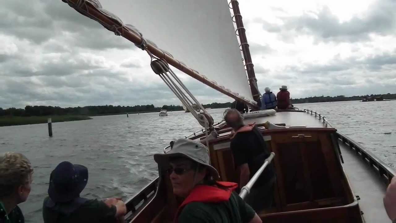 Sailing on the Wherry Yacht Norada - September 2012