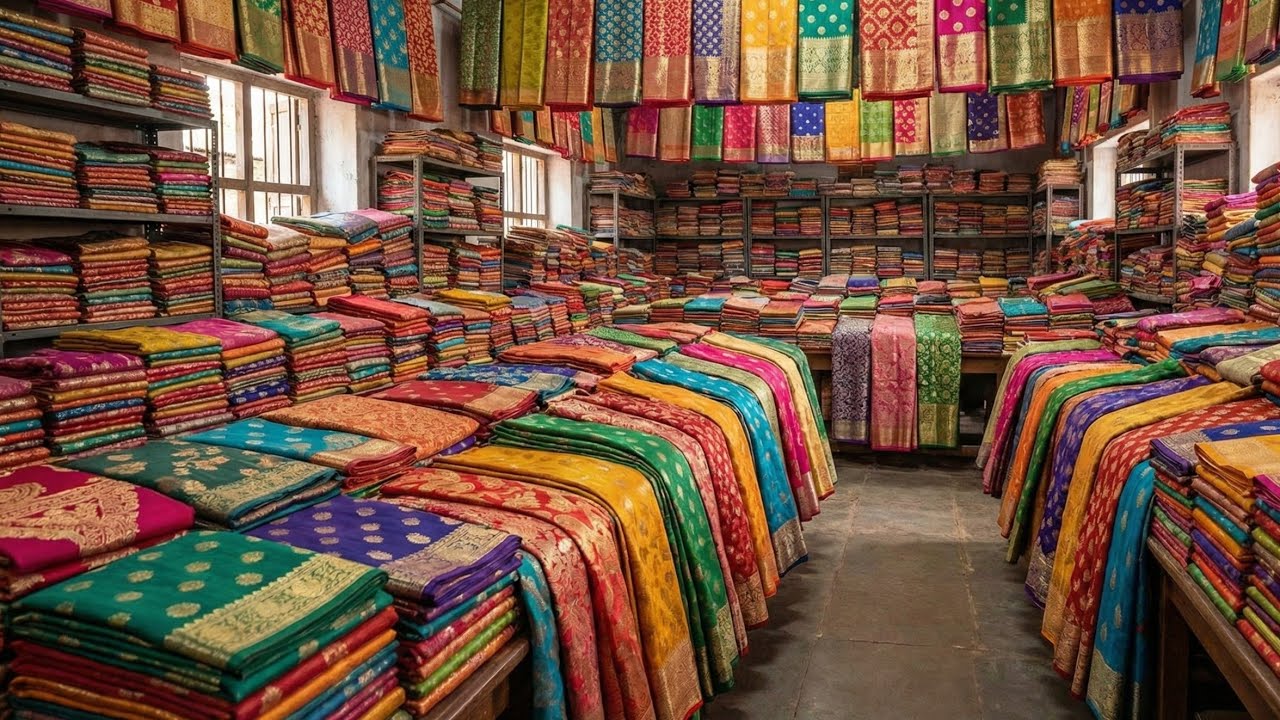 Santipur Saree Market | Santipur Saree Wholesale | Santipur Saree Wholesale Market | Santipur Saree
