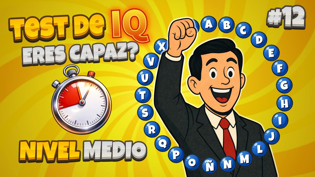 ¿Podrás completar el Rosco de Pasapalabra? #12 | Nivel Intermedio