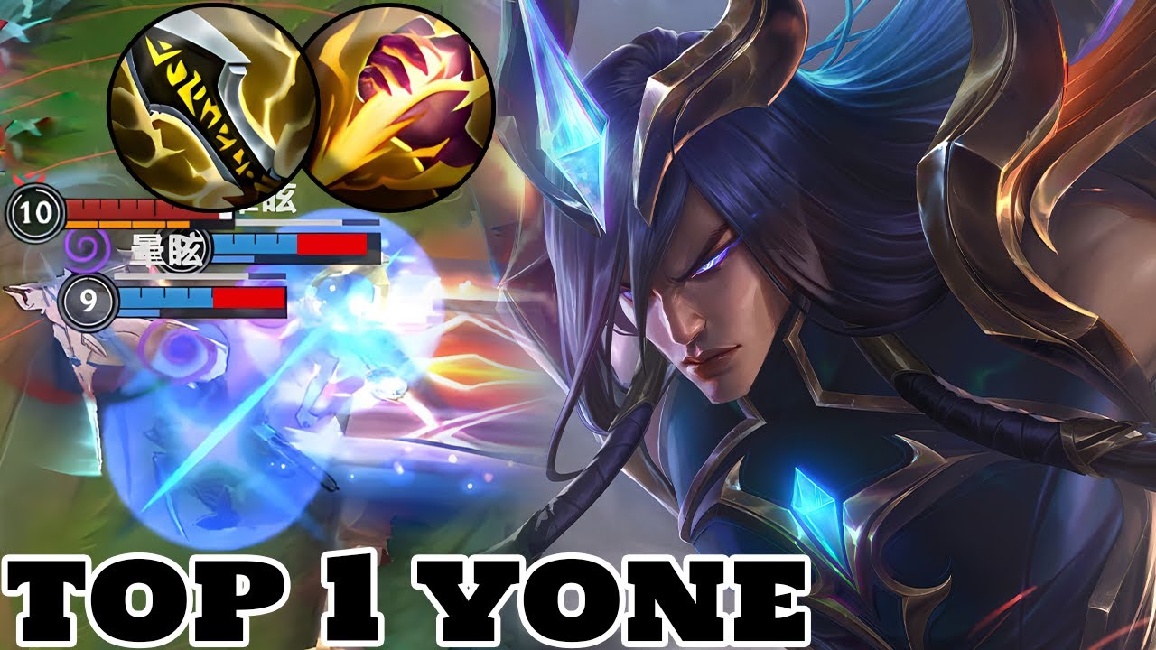 Wild Rift Yone - Top 1 Yone Gameplay Rank Challenger