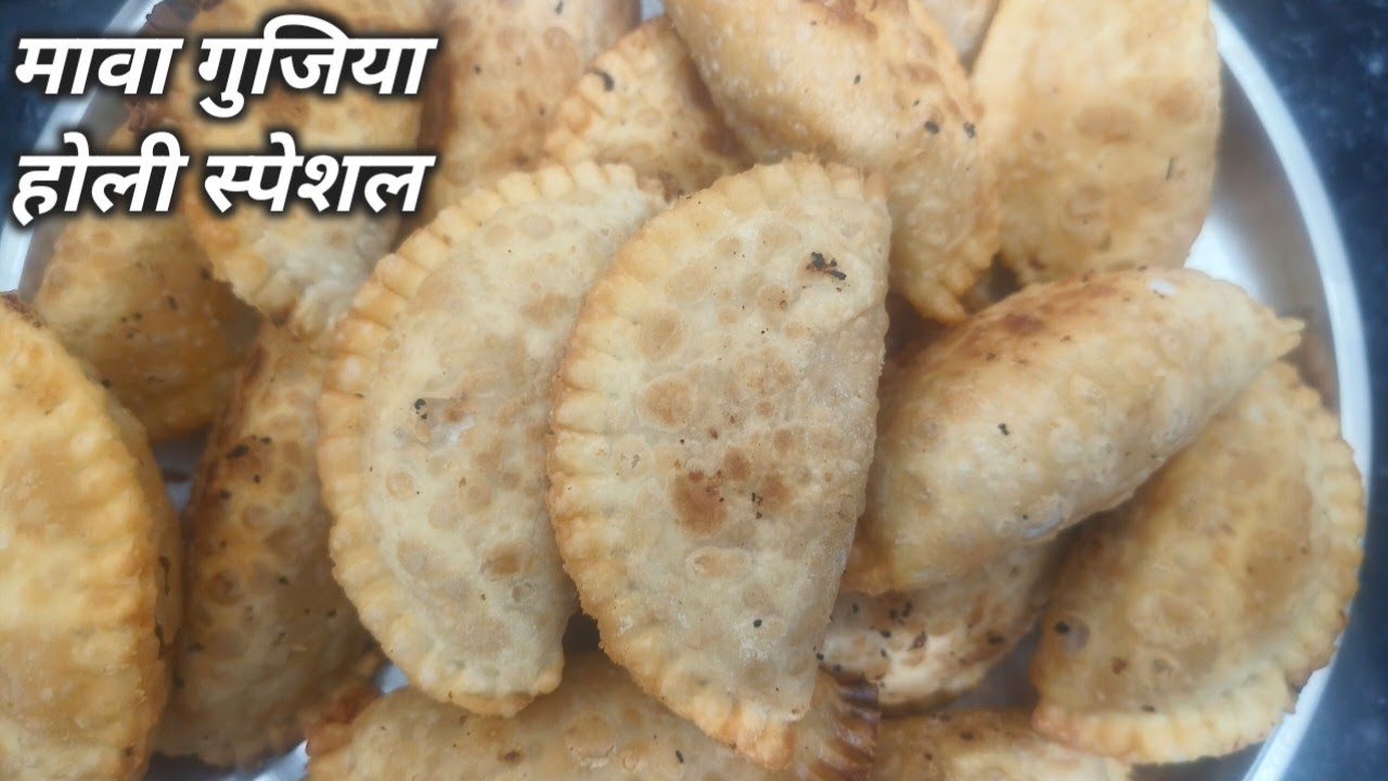 मावा गुजिया बनाने का परफेक्ट तरीका ||1/2 kg se bana 60 gujiya||Holi special 