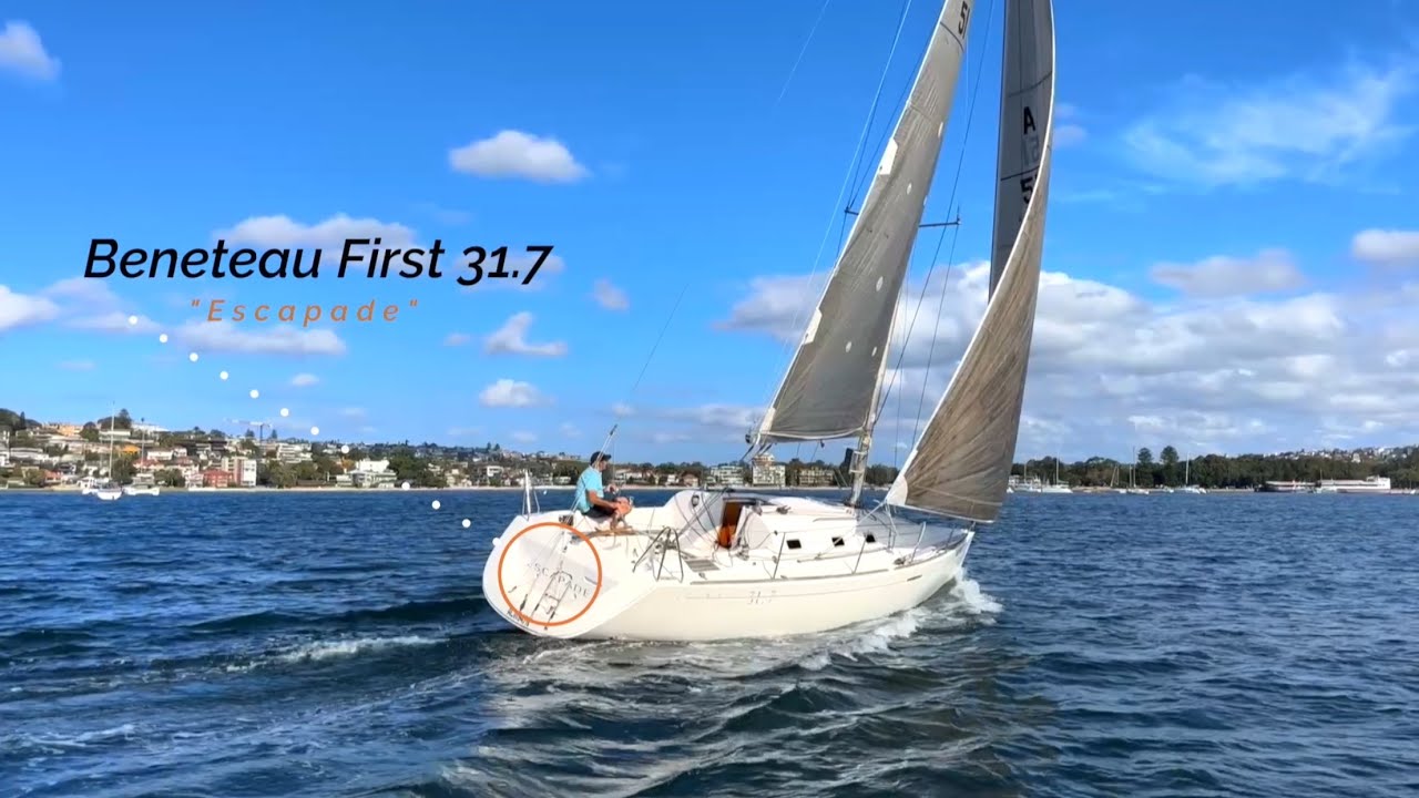 Beneteau First 31.7 Sailing In Sydney Australia