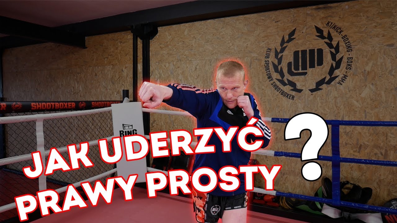 Jak uderzyć prawy prosty? Prawy prosty w praktyce! - Siwy Trener