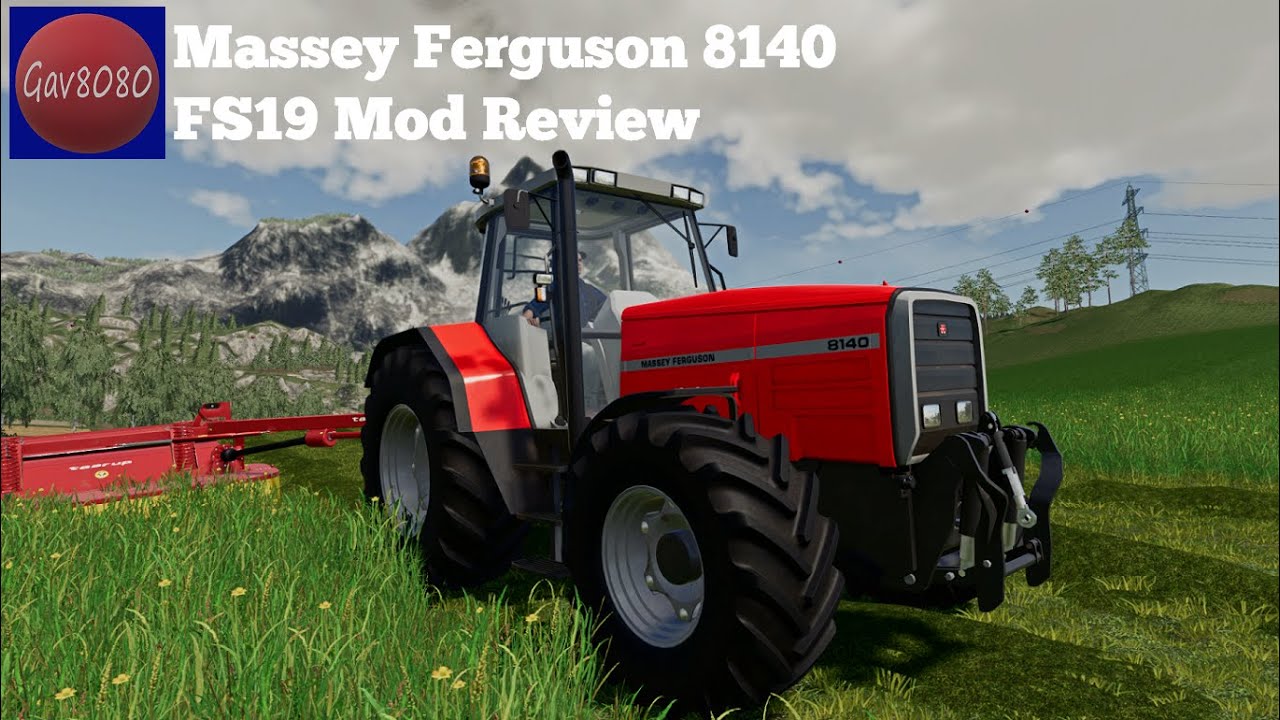 Massey Ferguson 8140 - Farming Simulator 19 Mod Review