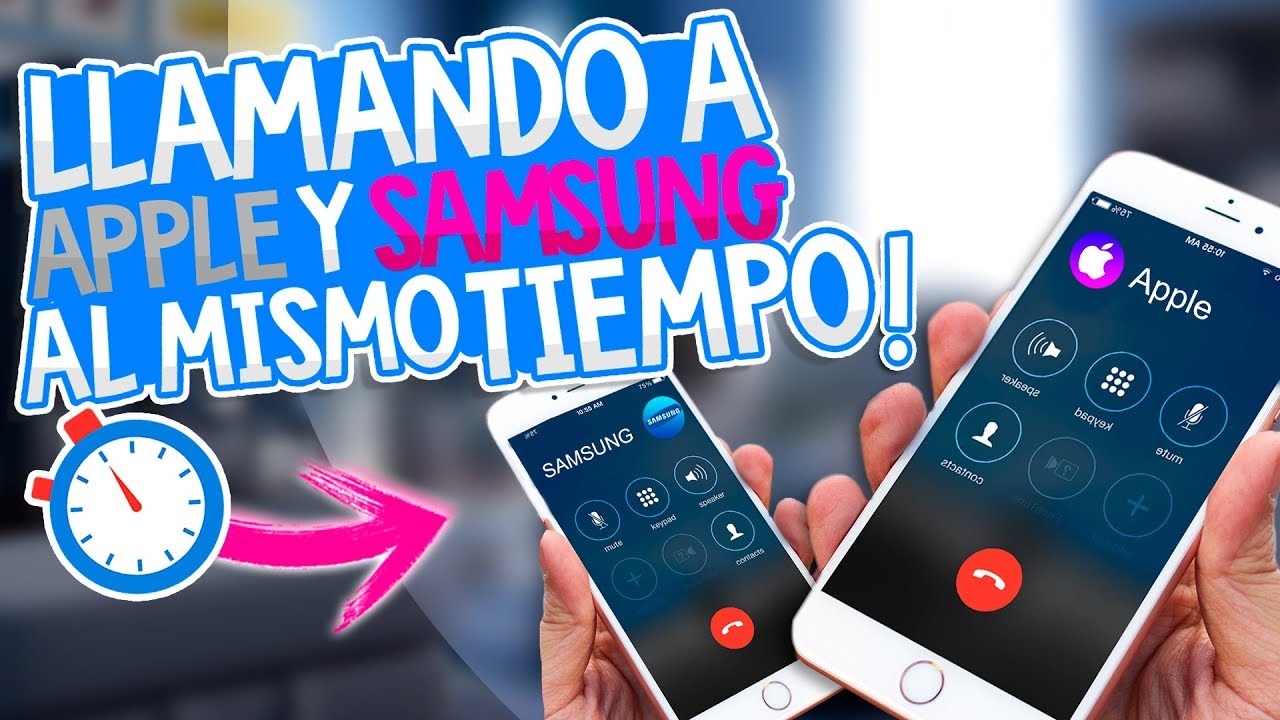 BROMA LLAMANDO A APPLE Y SAMSUNG AL MISMO TIEMPO! 🕑