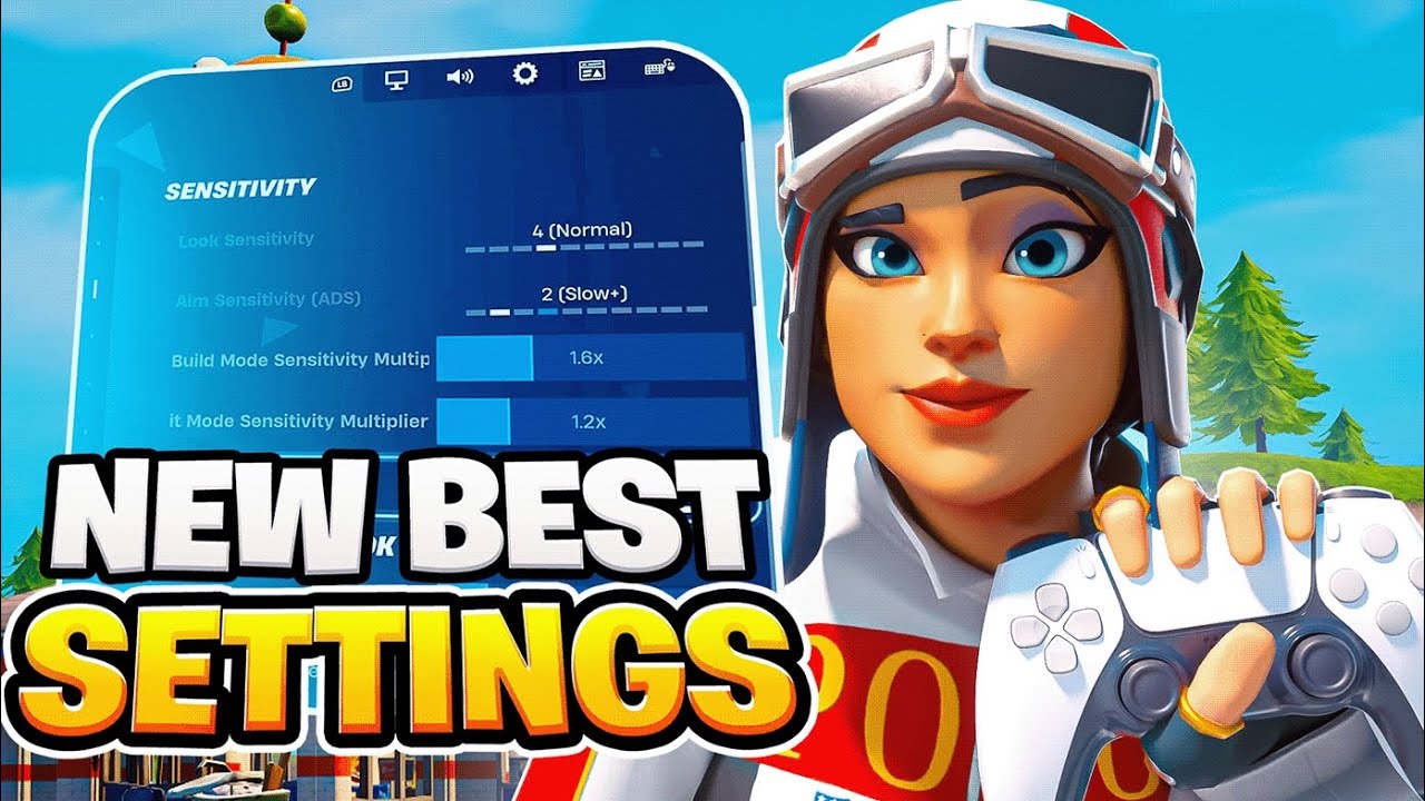 NEW Best Controller Settings + Sensitivity For Fortnite Chapter 7