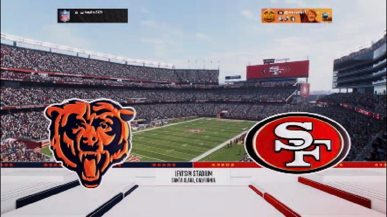 BEARS VS 49ERS | MADDEN NFL 26 | SUNDAY NIGHT FOOTBALL