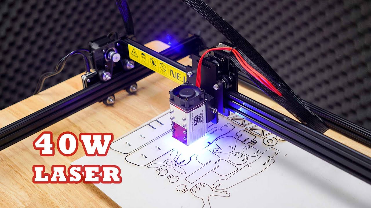 POWERFUL 40W LASER CUTTER | NEJE MAX A40640 Laser Engraver