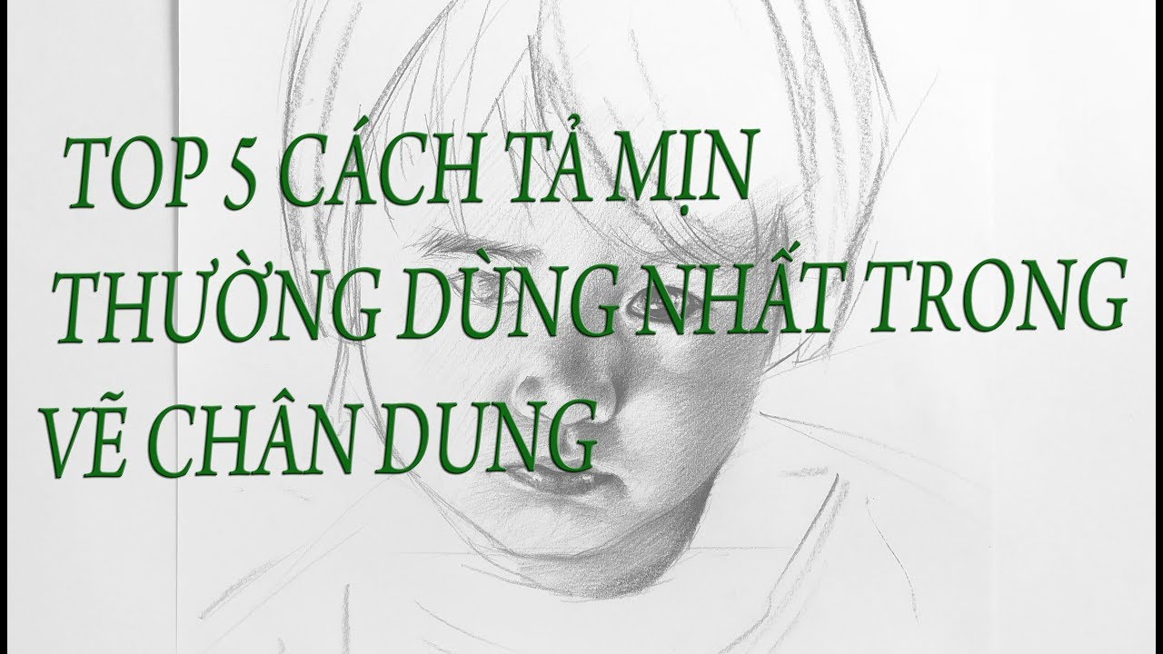 top 5 way to draw smooth skin in portrait / DP Truong
