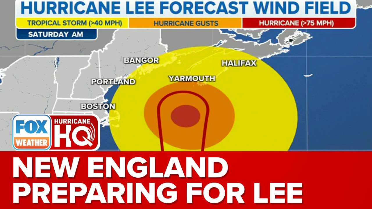 Tropical Storm Warnings Expanded Across New England Coast As Hurricane Lee Makes Final Approach