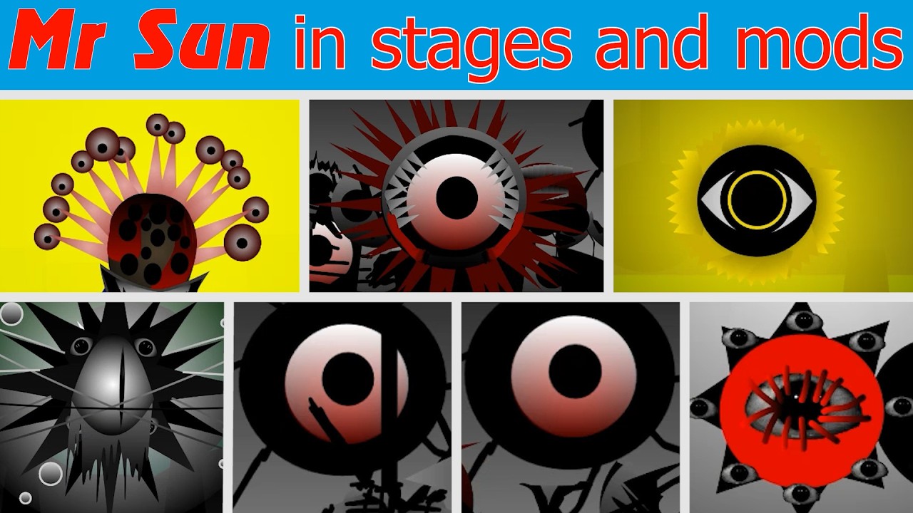 New Incredibox sprunki Mr. sun in random stages and mods P 144 ( Fast & Normal )