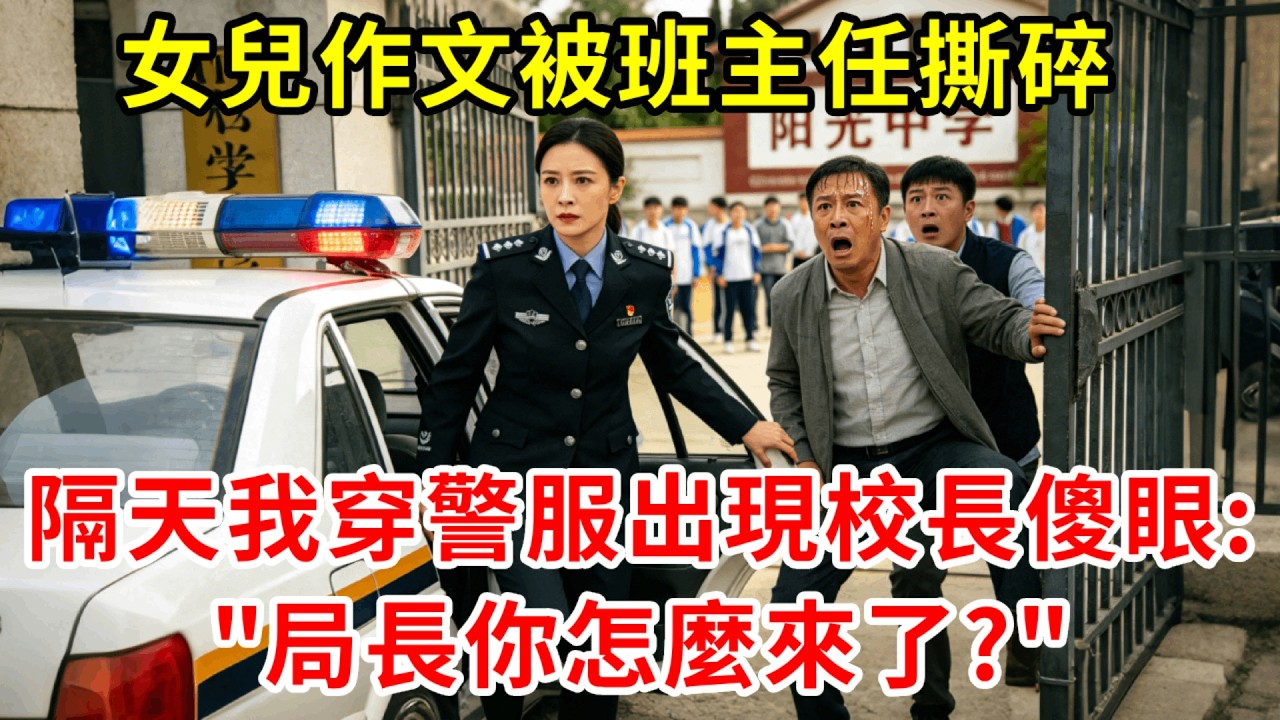 女兒作文被班主任撕碎: