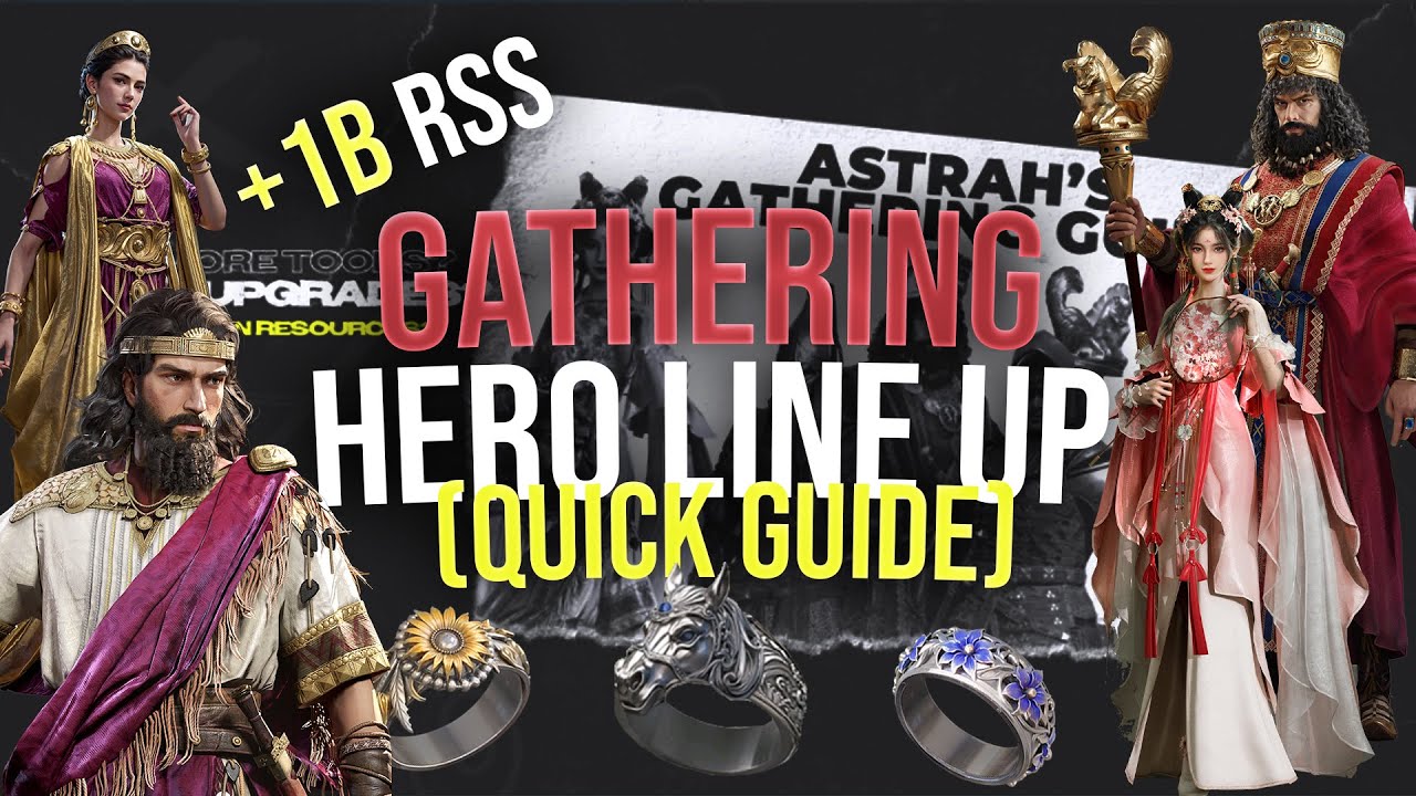 AOEM Gathering Guide &ndash; Basic Gathering Line-ups