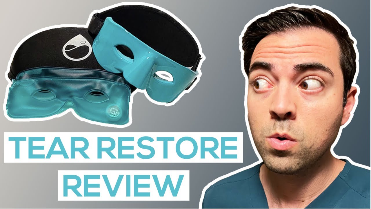 TearRestore Mask Review and Unboxing | Best Dry Eye Warm Compress for MGD Treatment