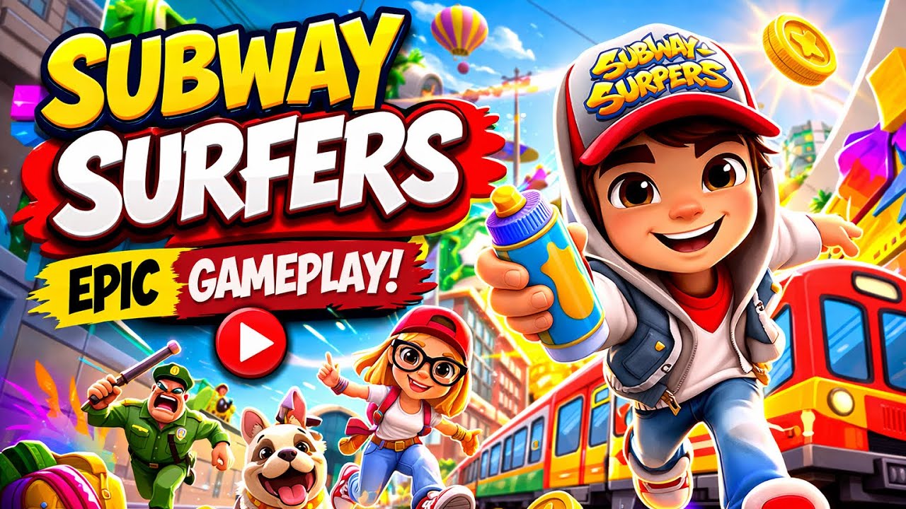🔥 Epic Gameplay of Subway Surfers | Coin Rush Challenge!