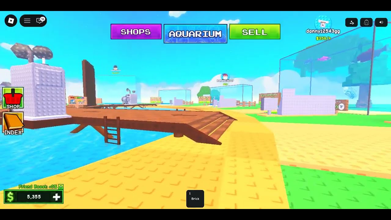 H3LLper plays DEEP DIVE on roblox! #roblox #fish #ocean #diving