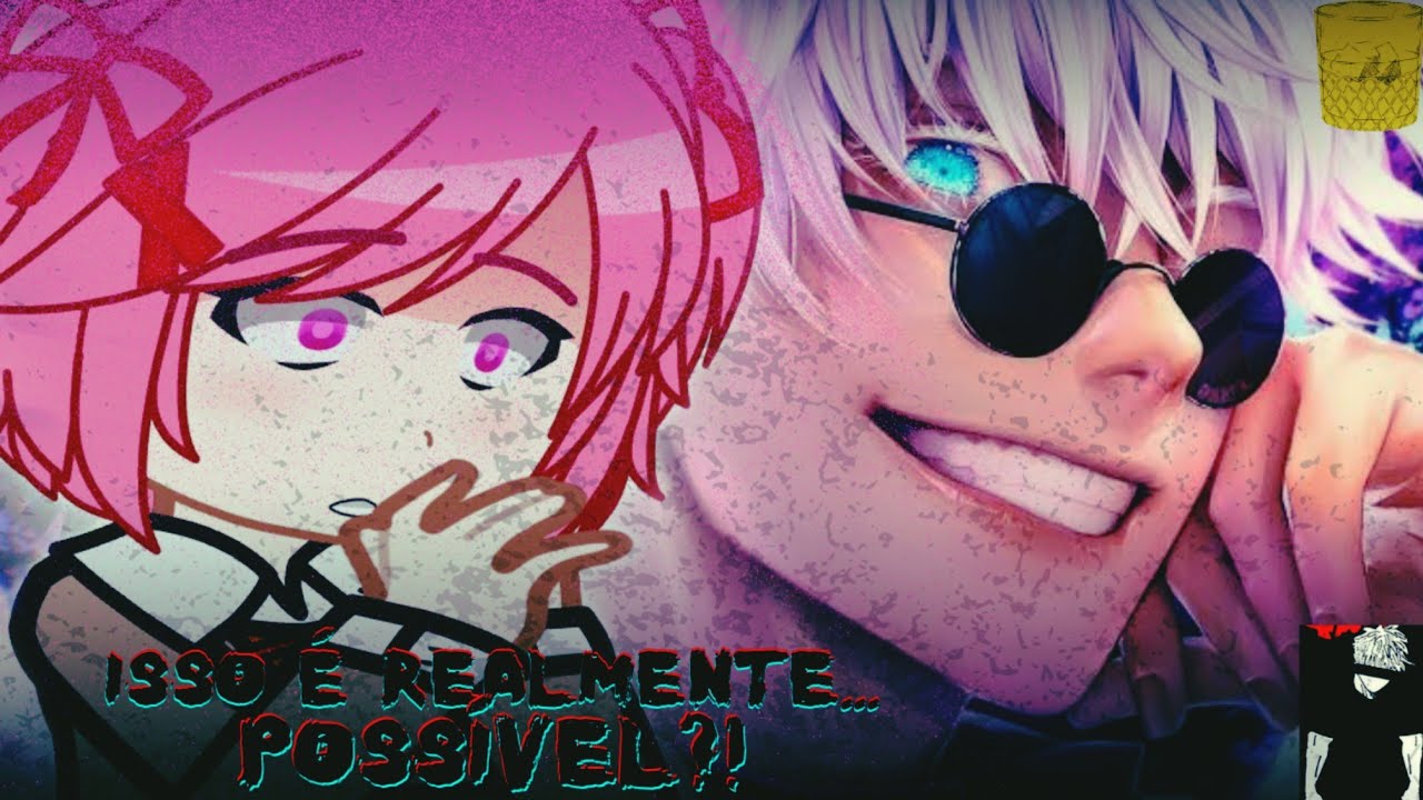 🟣👁️🐱 Doki Doki Literature Club react ao Satoru Gojo | Hollow Purple | Okabe (Jujutsu Kaisen) As/Au