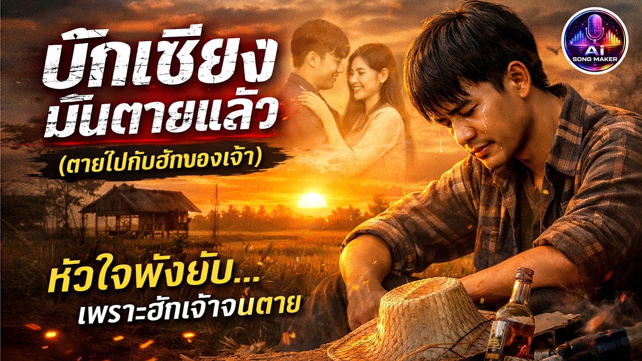 บักเซียงมันตายแล้ว  [ตายไปกับฮักของเจ้า] เพลงใหม่ลูกทุ่งอินดี้ติดกระแส ต้องลองฟัง