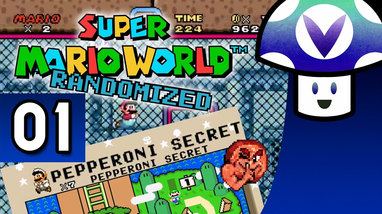 [Vinesauce] Vinny - Super Mario World: Randomized (part 1: An Introduction)
